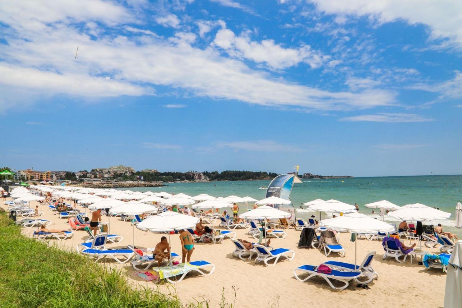Luxury First Line Apartment With Pool By The Sea Nessebar Exterior foto