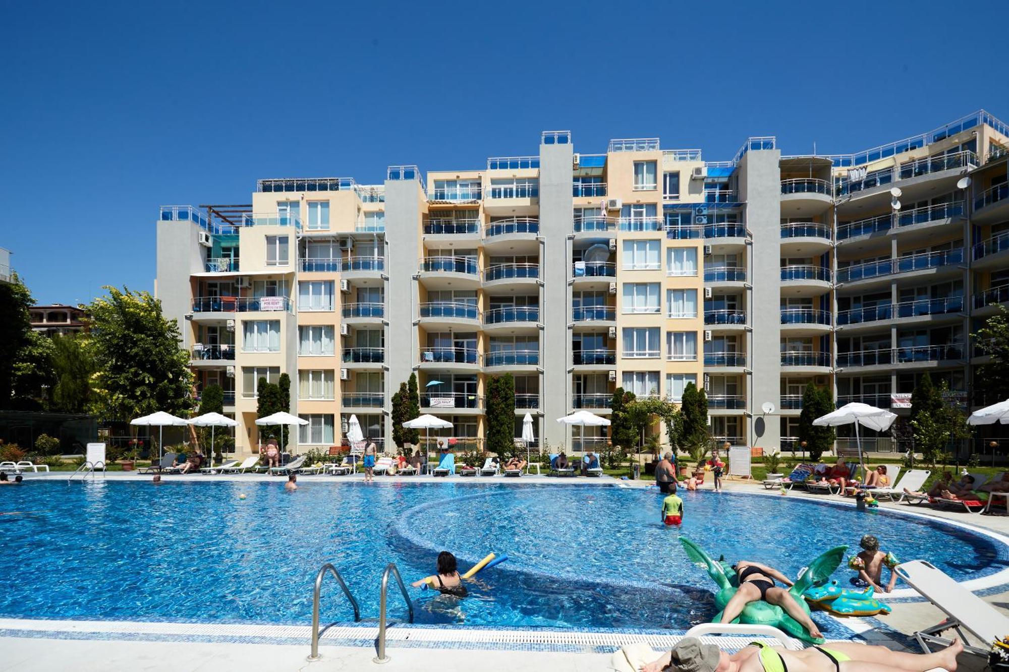 Luxury First Line Apartment With Pool By The Sea Nessebar Exterior foto